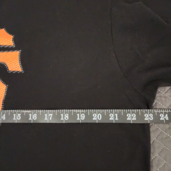 MAJESTIC Triple Peak Black/Orange San Francisco Giants Graphic T-shirt Size XL - Picture 11 of 14